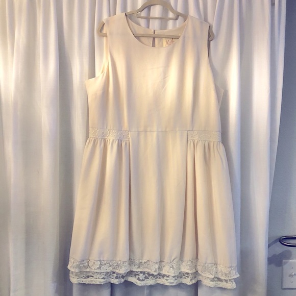 ModCloth Myrtlewood of CA dress - ivory/cream - Picture 1 of 8